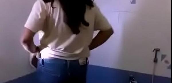  Shilpa Lucknow Bhabhi Filmed And Fucked In Bathroom By Her Horny Husband